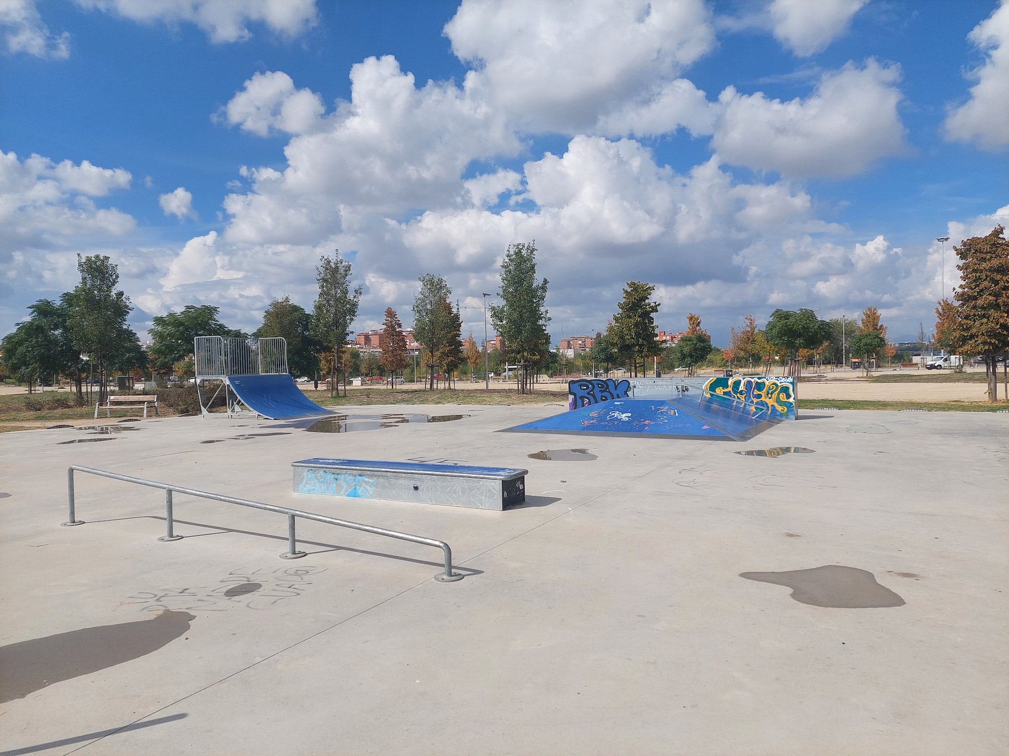 Estadio Metropolitano skatepark